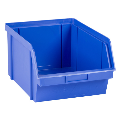 Zasobnik plastikowy 300x200x142 - niebieski