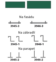 Mocowanie do poręczny dla 3946