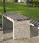 Ławki i stoły - betonowe